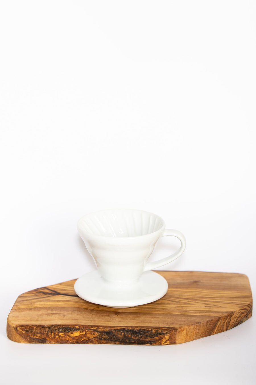 Hario V60 Ceramic Coffee Dripper, 01 - White - Be Good Coffee Co.